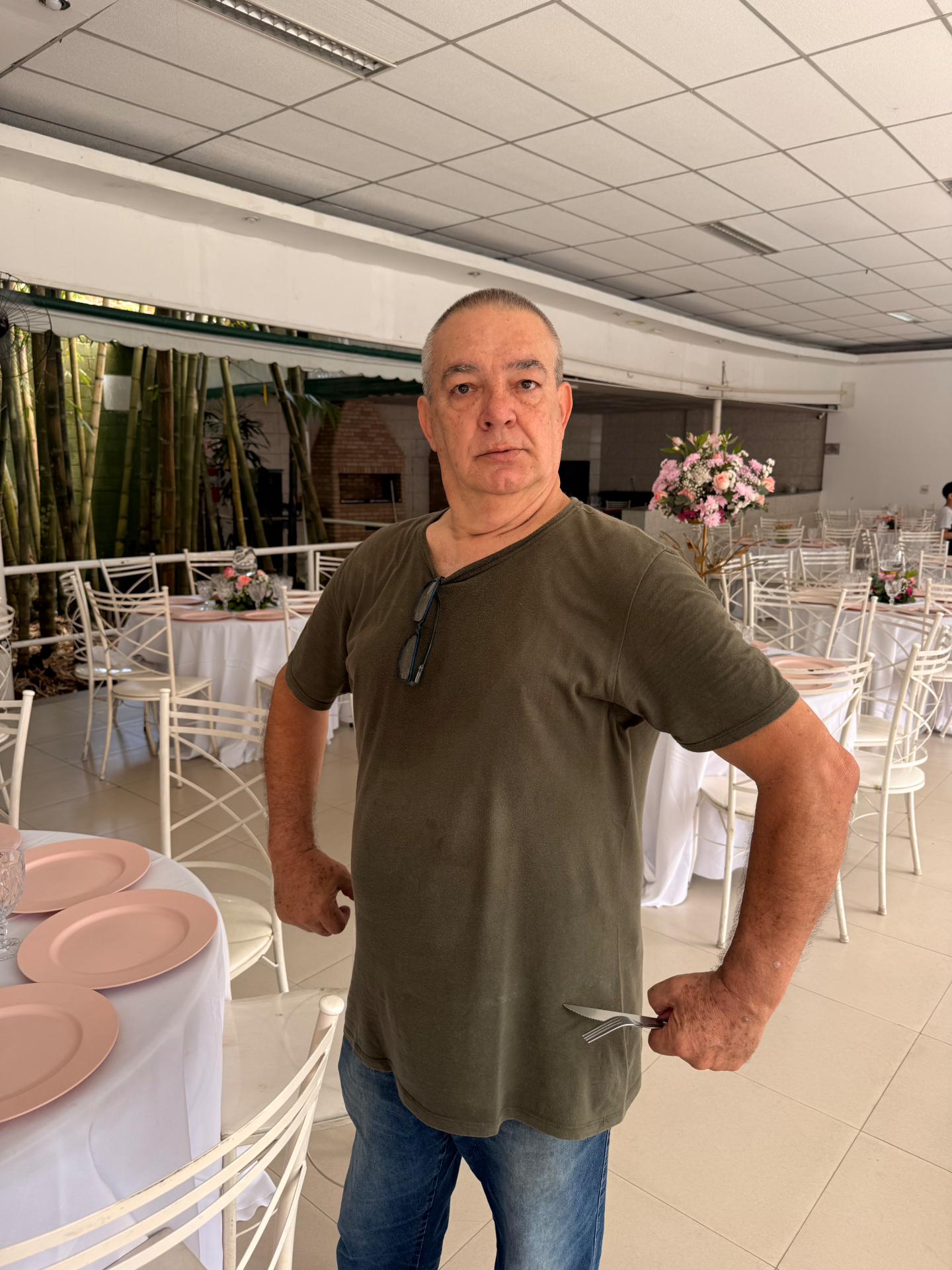 Integrante do Primeiro Milagre Eventos 5, fotografia original
